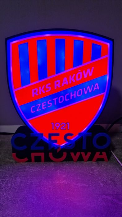 Lampka nocna RKS Raków Częstochowa