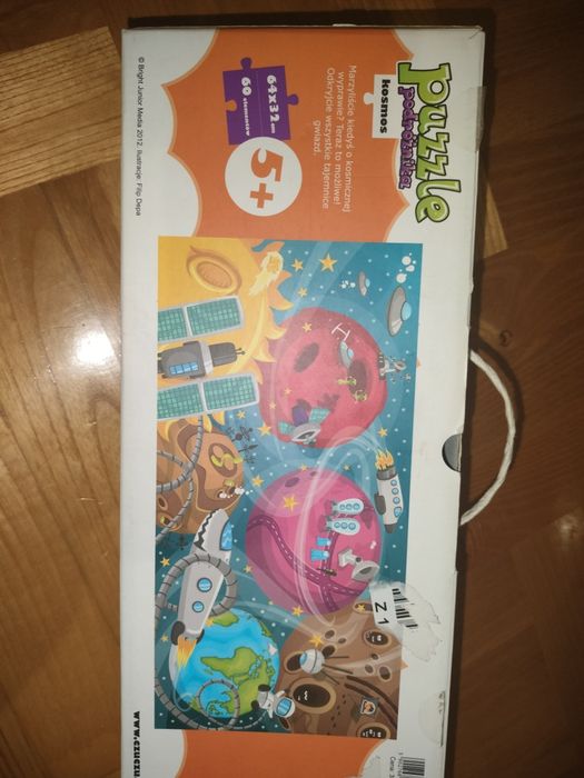 Puzzle CzuCzu 60 elementów, kosmos