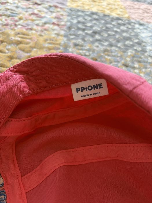 różowa czapka z daszkiem PP:one
