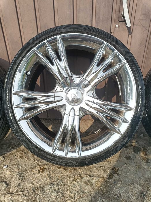 Felgi aluminiowe 17 chromy opel renault