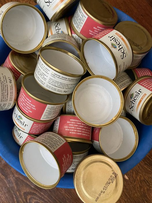 Банки для свічок віддам бескоштовно