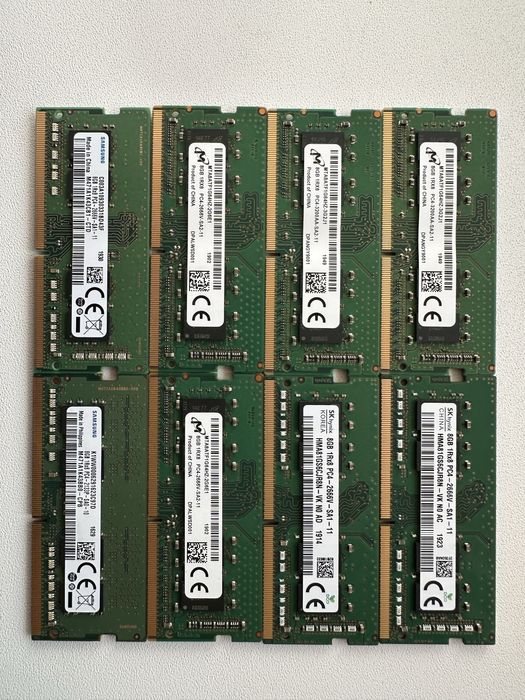 Оперативна память для ноутбука  DDR3 4-8Gb