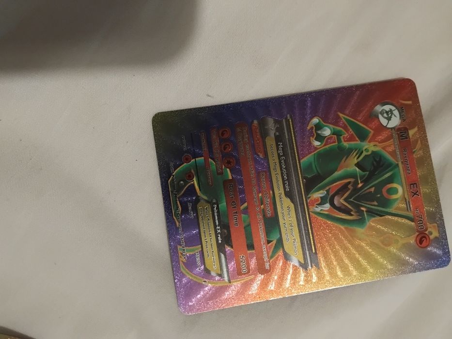 Carta pokemon só aceito dinheiro de espécie