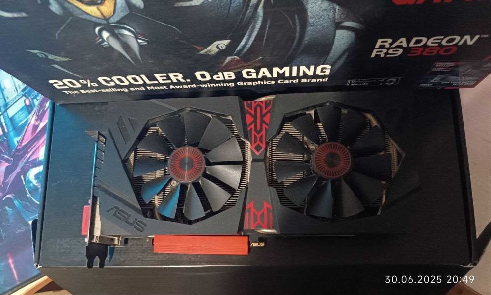 Продам Игровую видеокарту Radeon R9 380 4GB