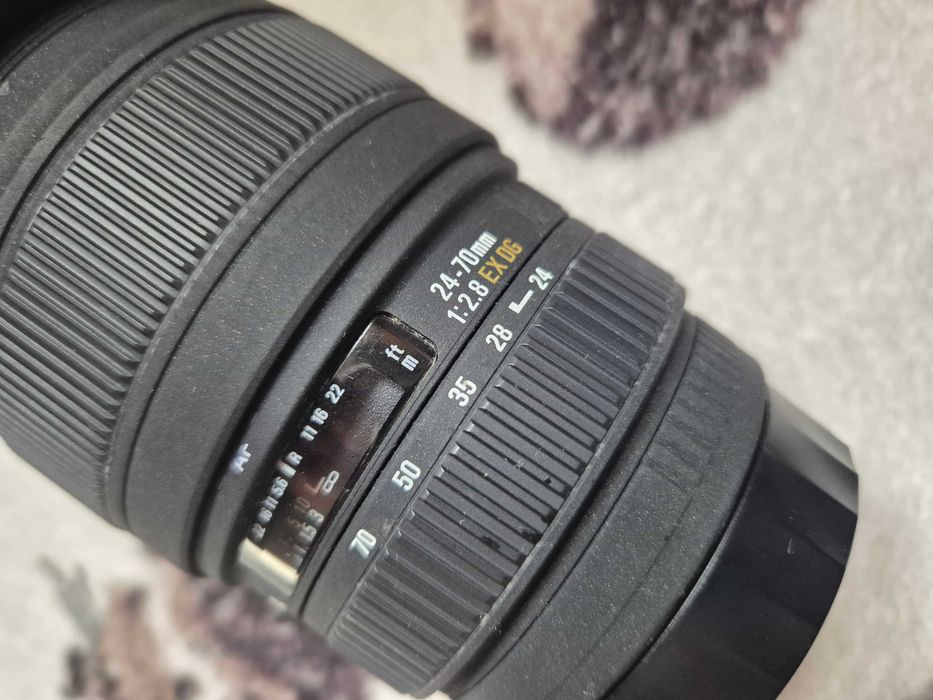 Sigma 24-70 2.8 DG EX do Canona