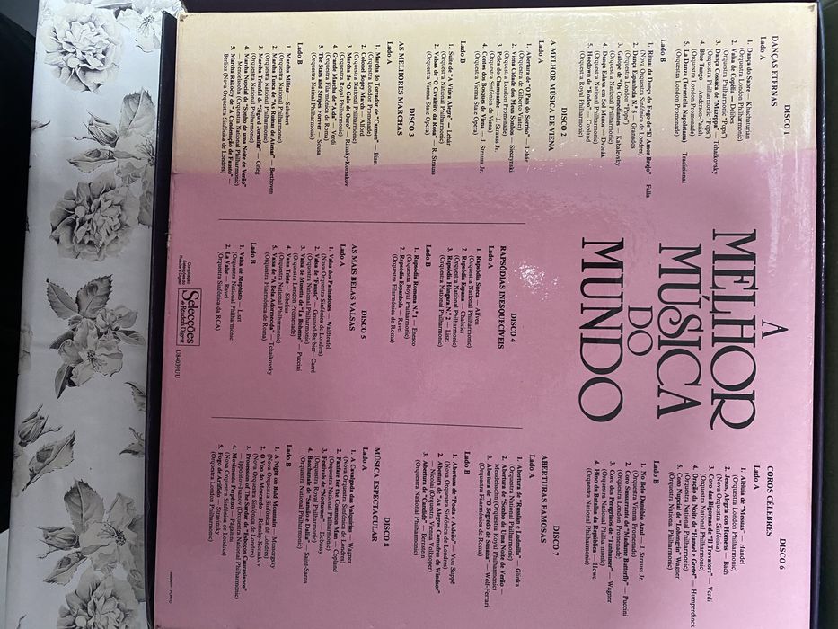 Discos de vinil  4 coletâneas