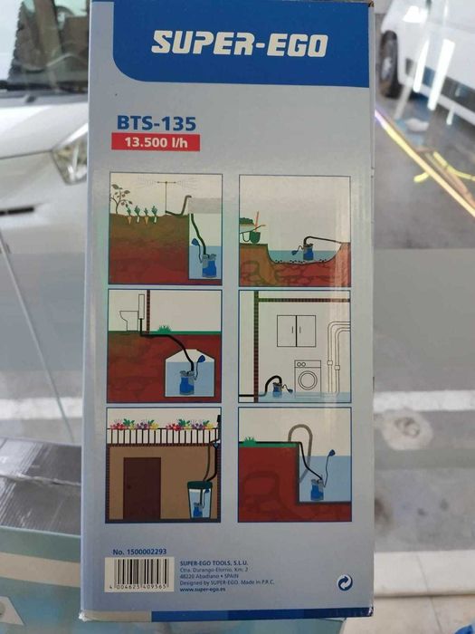 Bomba de água submersível