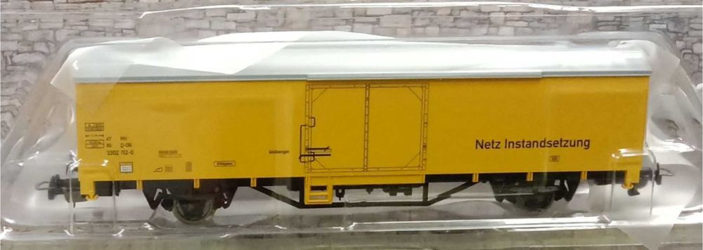 PIKO H0 (98549) - Wagon towarowy DB Netz Ep. VI