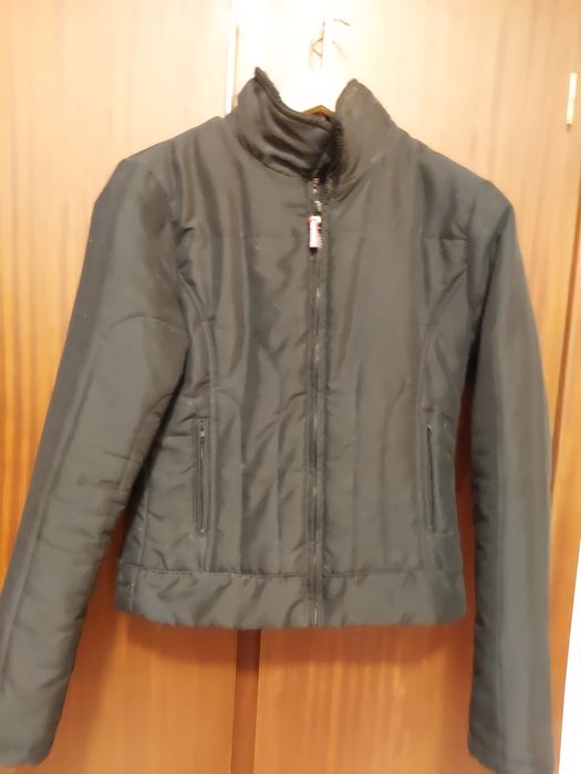 Casaco preto da Stradivarius, tamanho S 8