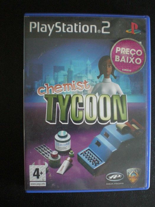 2 jogos PS2 - XG3 Extreme Racing + Chemist Tycoon