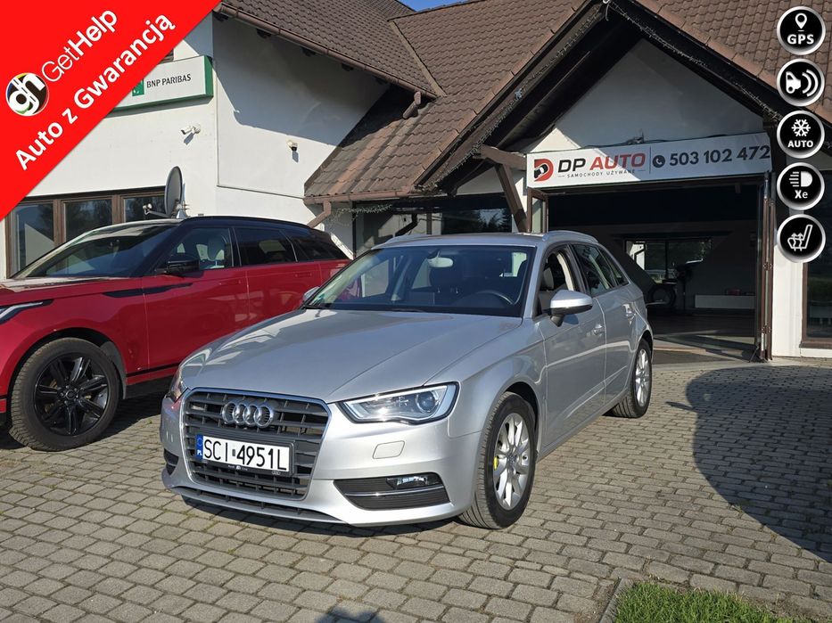 Audi A3 Sportback Sportback, navi, klimatronik dwustrefowy. Xenon