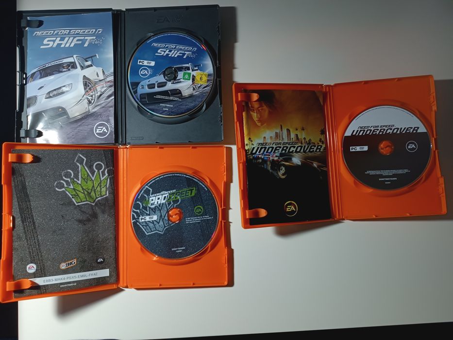 Vários jogos de DVD
