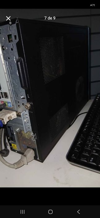 Computador completo HP + Monitor LG 22 LED ( ideal para escritório/ internet)