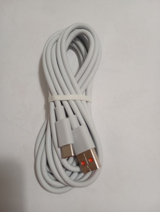 Cabo USB/USB C para carregador super rápido até 67 w. Novo. Novo