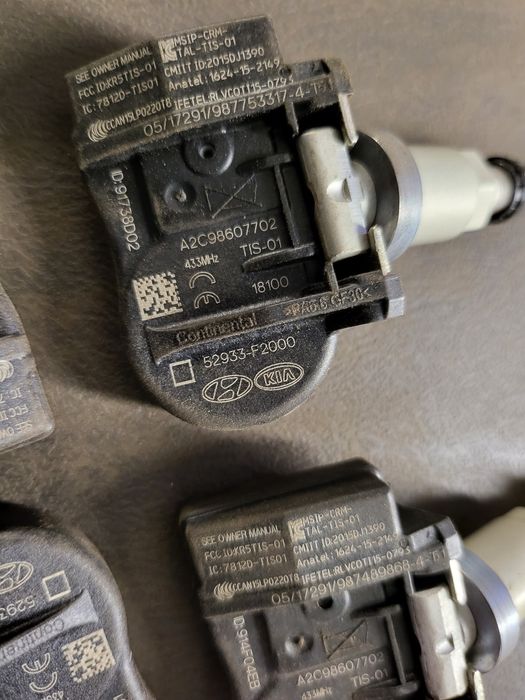 Czujniki TPMS Hyundai Kona Elantra Czujniki ciśnienia ogumienia