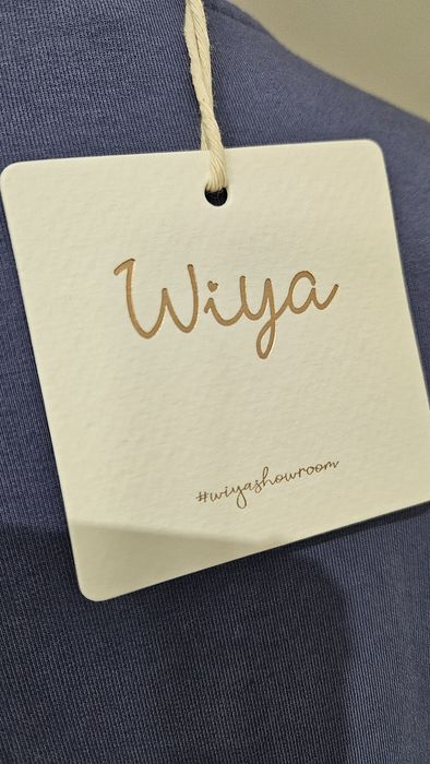 Sukienka włoska Wiya fioletowa  uni