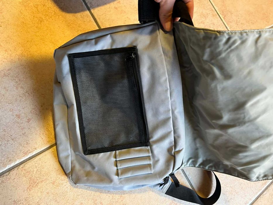 Mochila Adidas Cinzenta Original Uso Diário