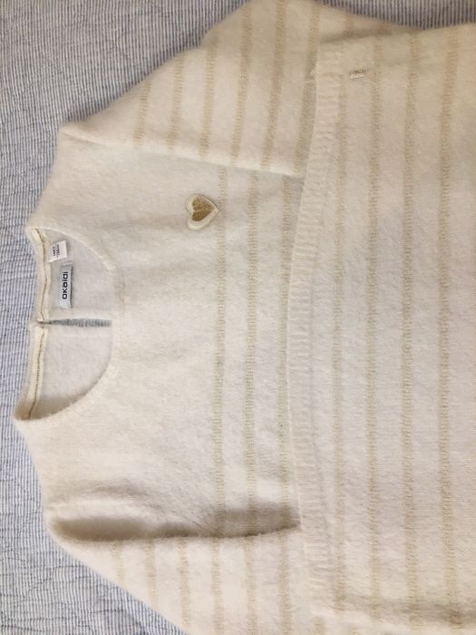 Sweter Okaidi 14 lat+Kamizelka.