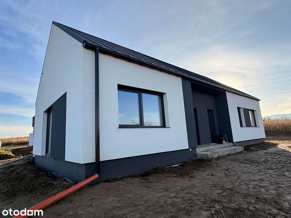 Nowoczesny dom 105 m² z tarasem i klasą energetyczną A