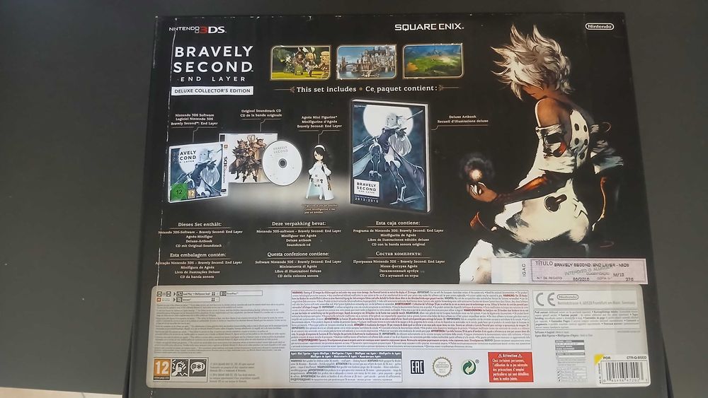 Jogo Bravely Second: End Layer Deluxe Collector's Ed. Nintendo 3DS