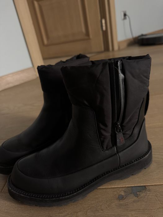 Чоботи Moncler чорні — zdjęcie 4