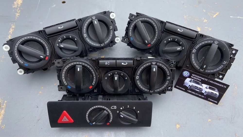 VW т5 блок печки управления регулятор переключатель т 5 t транспортер