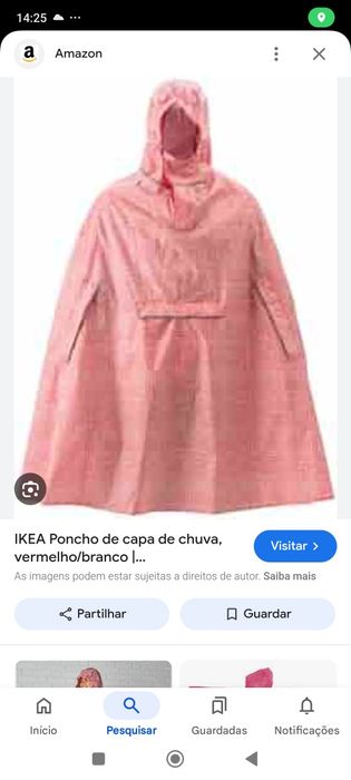 Capa para protecção da Chuva Ikea