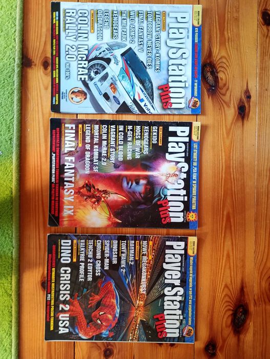Magazyn Play Station 2000r.-3 numery