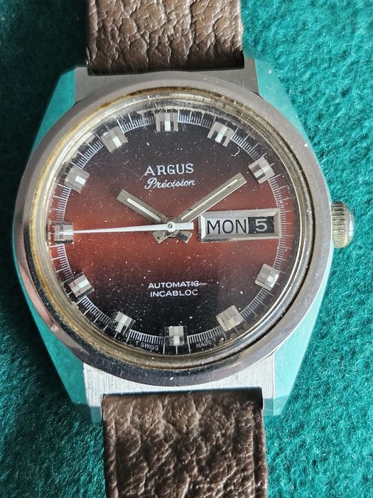 Relogio Argus automatic incabloc.

Relogio a funcionar. Vintage.