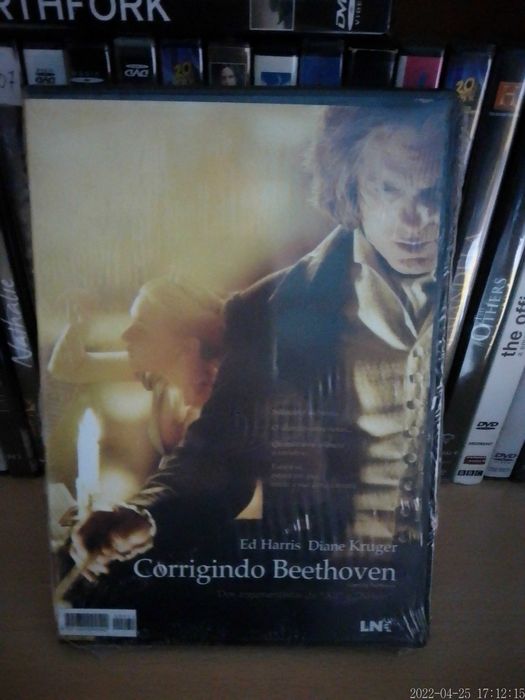 Dvd NOVO Corrigindo Beethoven SELADO Filme com Ed Harris Diane Kruger