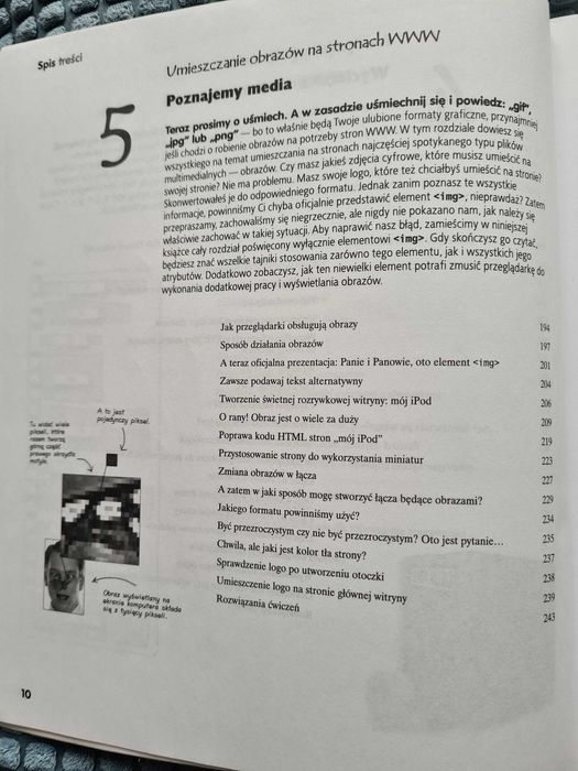 Head First HTML CSS XHTML O'Reilly Freeman edycja polska Rusz głową