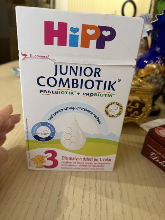 Детская смесь Hipp junior 3