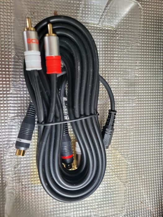 Cabo de Audio 2xRCA-M / 2× RCA Macho 3 metros