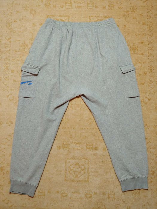 Męskie spodnie dresowe Nike NSW Fleece Cargo - XXL