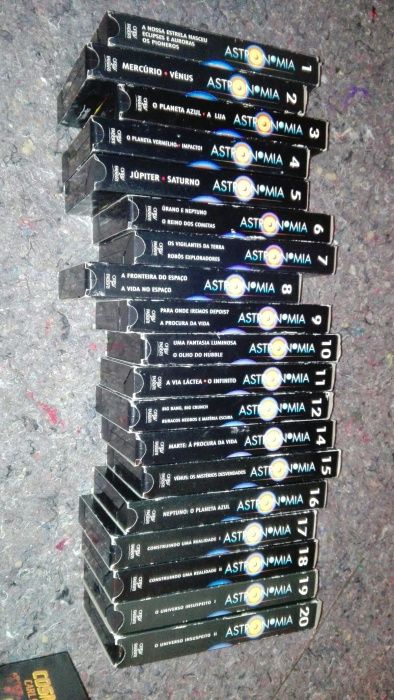 Cassetes VHS antigas!