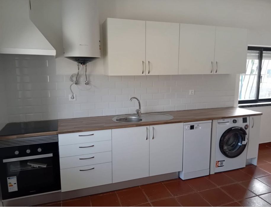 Cozinha termolaminado branco - Nova