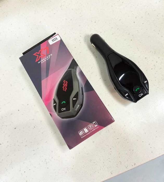 Трансмітер автомобільний FM Bluetooth модулятор