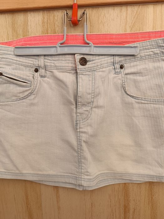 Джинсова міні спідниця H&M
