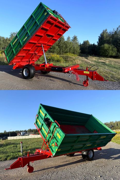 Przyczepa jednoosiowa TECHMONT T-151/2 5000 kg 2012 rok Stan BARDZO DOBRY