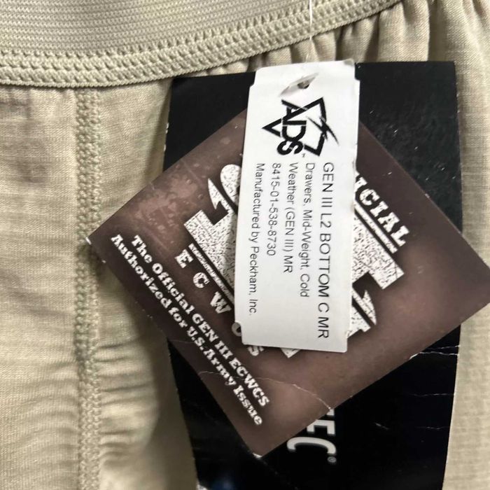 кальсоны тёплые мужские термобілизни армії США level 2 GEN III ECWCS