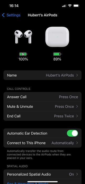 Apple AirPods 3 + etui ładujące lightning z MagSafe