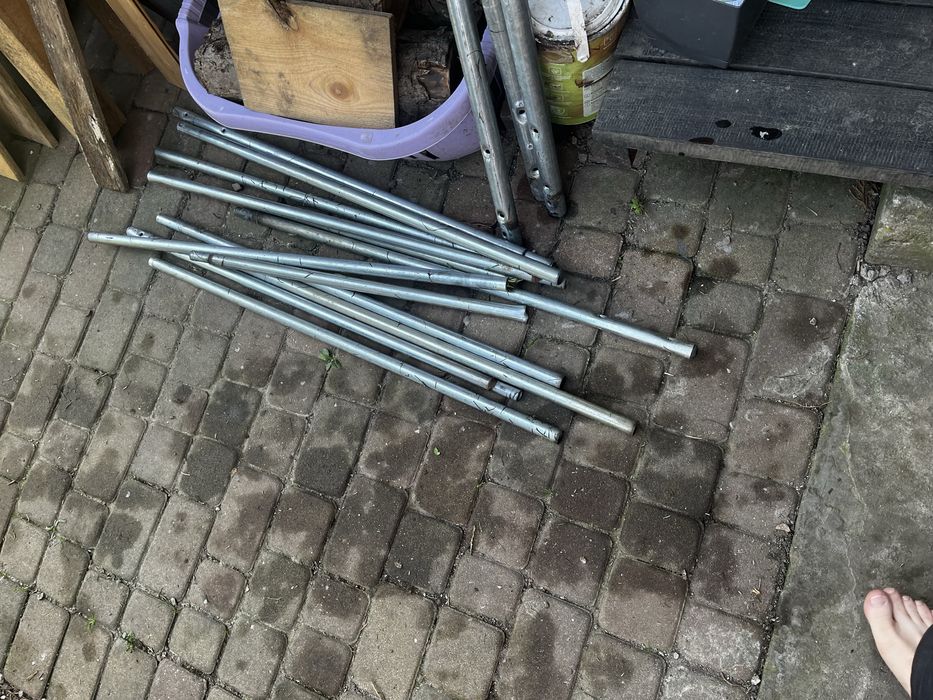 Trampolina na części