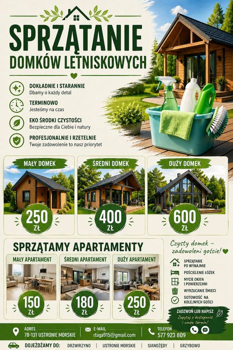 Usługi sprzątające