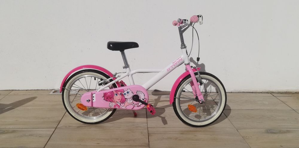 Bicicleta de menina roda 16