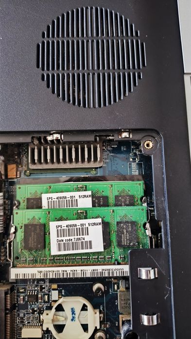 Portátil para peças