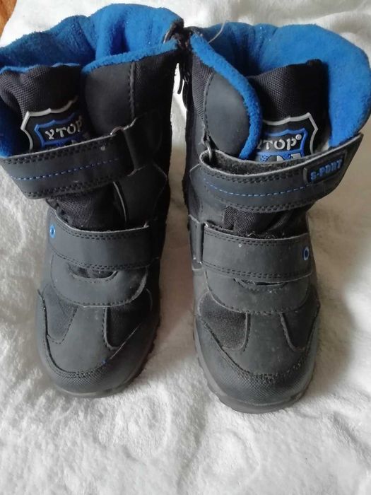 Зимняя обувь на мальчика  7 - 9 лет