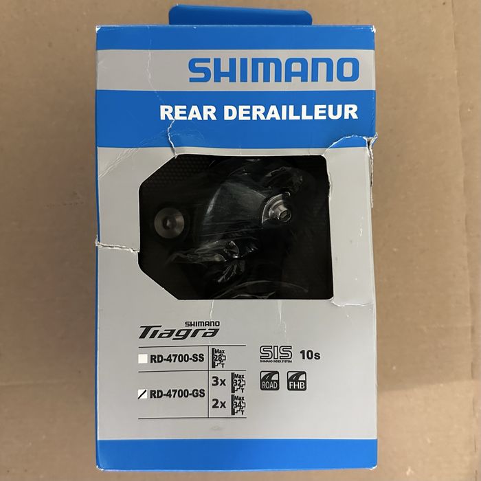 Bicicleta- Desviador traseiro shimano tiagra, caixa comprida