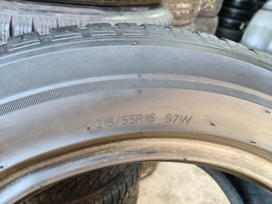 Hankook Kinergy 4s2 4-seasons 215/55r16 made in Korea 19год, 5,5-6мм.