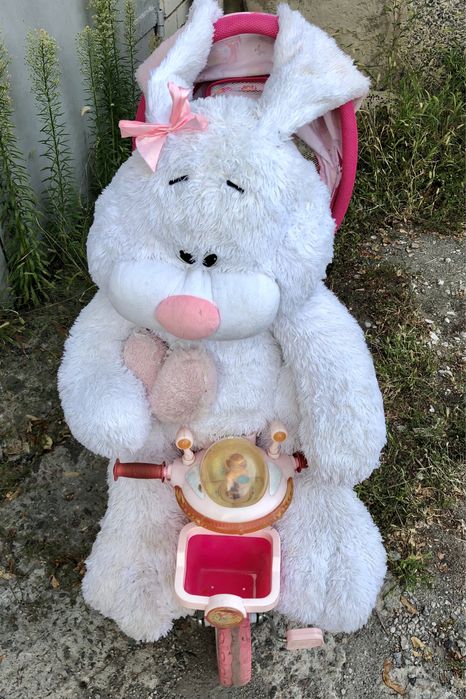 Игрушка мягкая, «Заяц», б/у