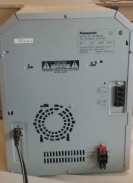 Музыкальный центр Panasonic SA-АK  240